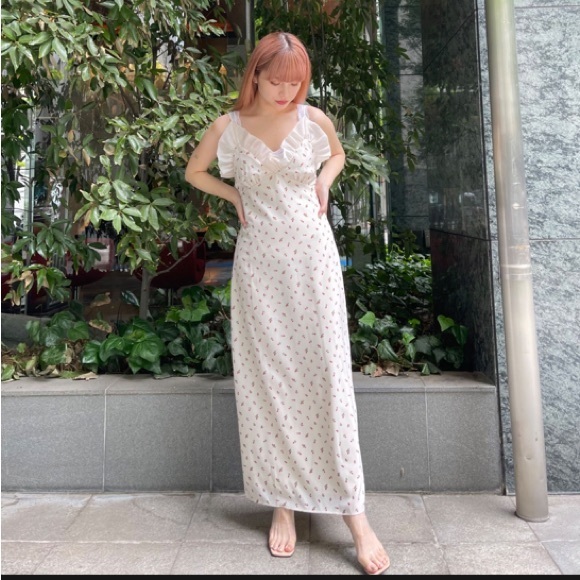 NWT Free People x Sister Jane Reel Rose Cami Dress Medium Cream - Picture 2 of 9